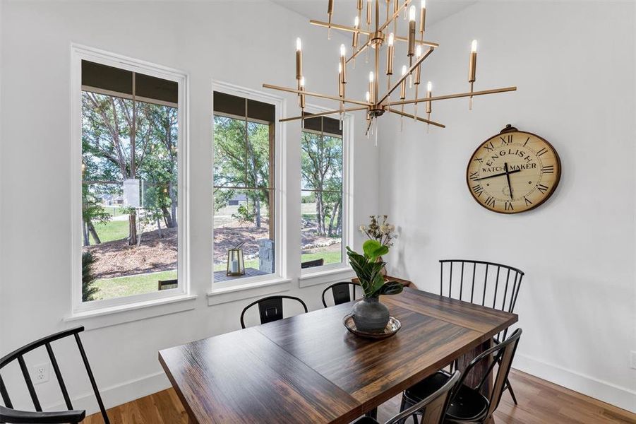 Furnished interior view inside a new home in , Granbury (Image 8).