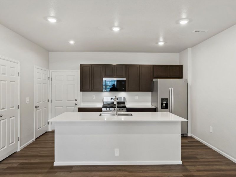 Furnished interior view inside a new home in Poudre Heights: The Meadow Collection, Windsor (Image 3).