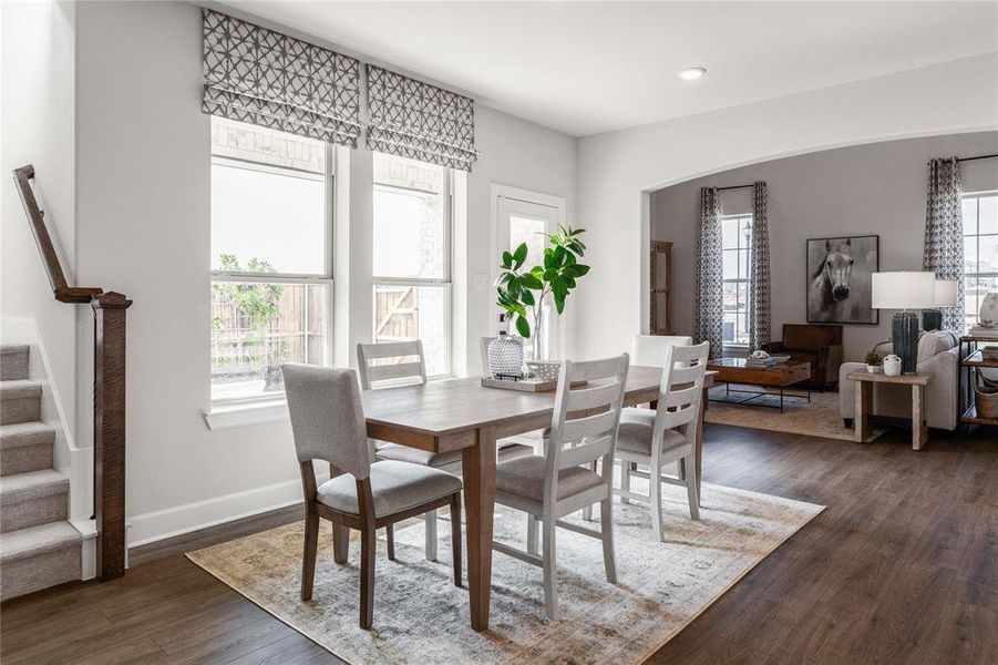 Beazer Homes Wildflower Ranch Brenham Floorplan. This is not a photo of the actual home, but is a photo of the Brenham floorplan.