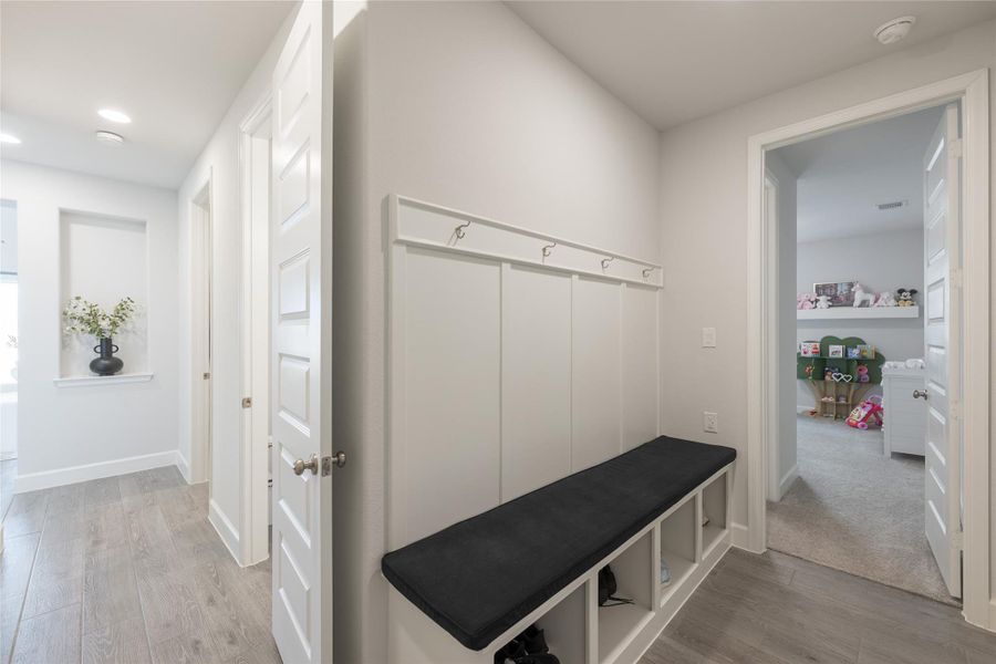 Furnished interior view inside a new home in Elyson, Katy (Image 41).