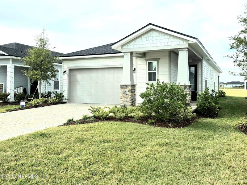Front exterior of a new home in , St. Augustine, FL, highlighting curb appeal (Image 18). Front exterior of a new home in , St. Augustine, FL, highlighting curb appeal (Image 18).