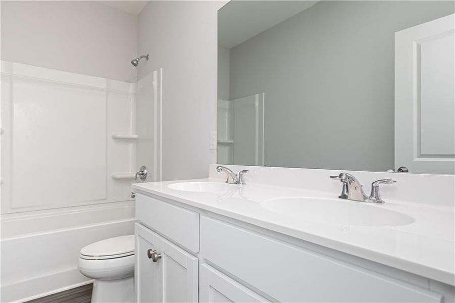 Close-up of interior finishes inside a home in Madison at Buice Lake, Acworth (Image 13).