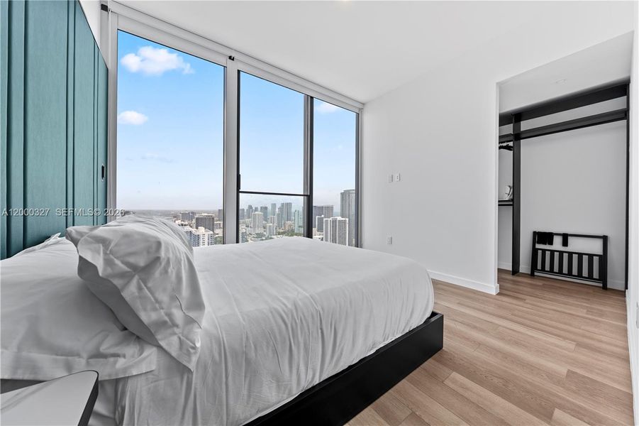 Furnished interior view inside a new home in , Miami (Image 11).