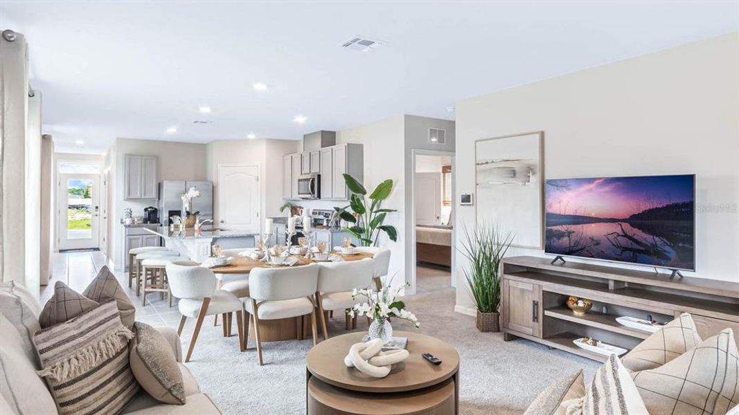 Furnished interior view inside a new home in , Poinciana (Image 14).