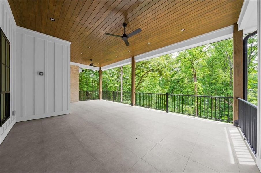 Exterior details and patio area of a home in , Cumming (Image 37).