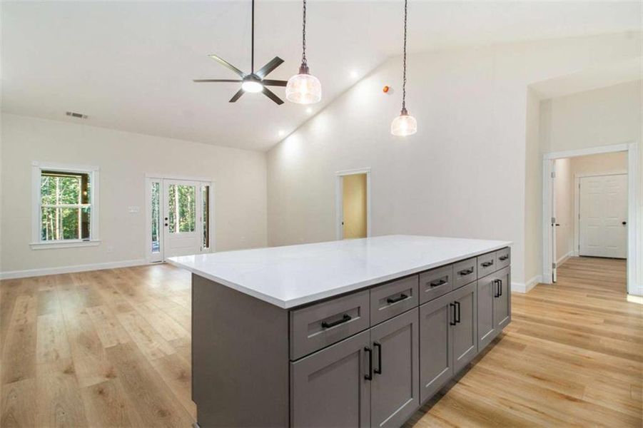 Furnished interior view inside a new home in , Temple (Image 7).