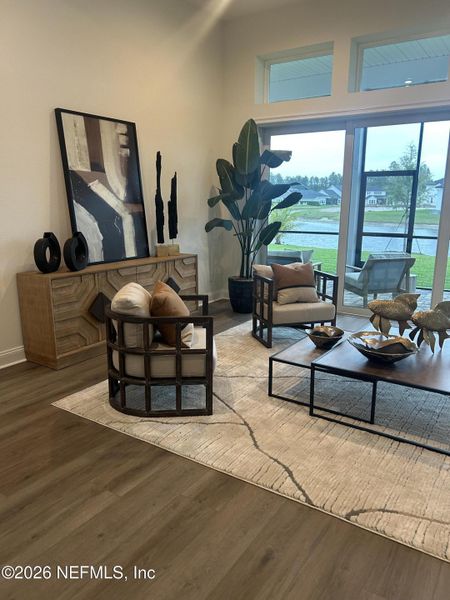 Furnished interior view inside a new home in Middlebourne, St. Johns (Image 6).