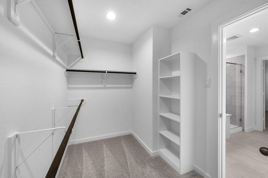 Furnished interior view inside a new home in Cypresswood Landing, Humble (Image 9).