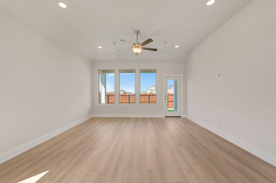 Spacious, unfurnished interior of a new home in The Meadows, Denton (Image 17). Spacious, unfurnished interior of a new home in The Meadows, Denton (Image 17).