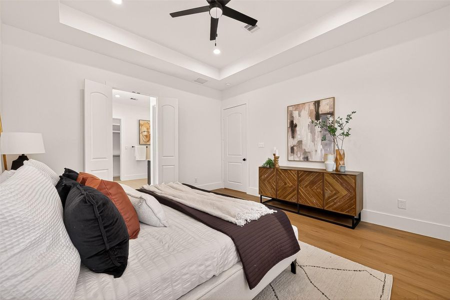 Furnished interior view inside a new home in , Tomball (Image 13). Furnished interior view inside a new home in , Tomball (Image 13).