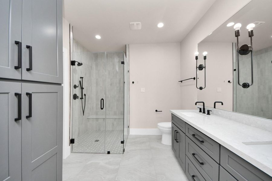 Furnished interior view inside a new home in , Houston (Image 15).