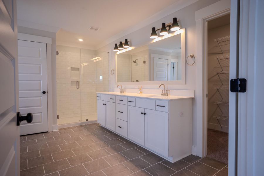 Furnished interior view inside a new home in Hewing Farms, Summerville (Image 32).
