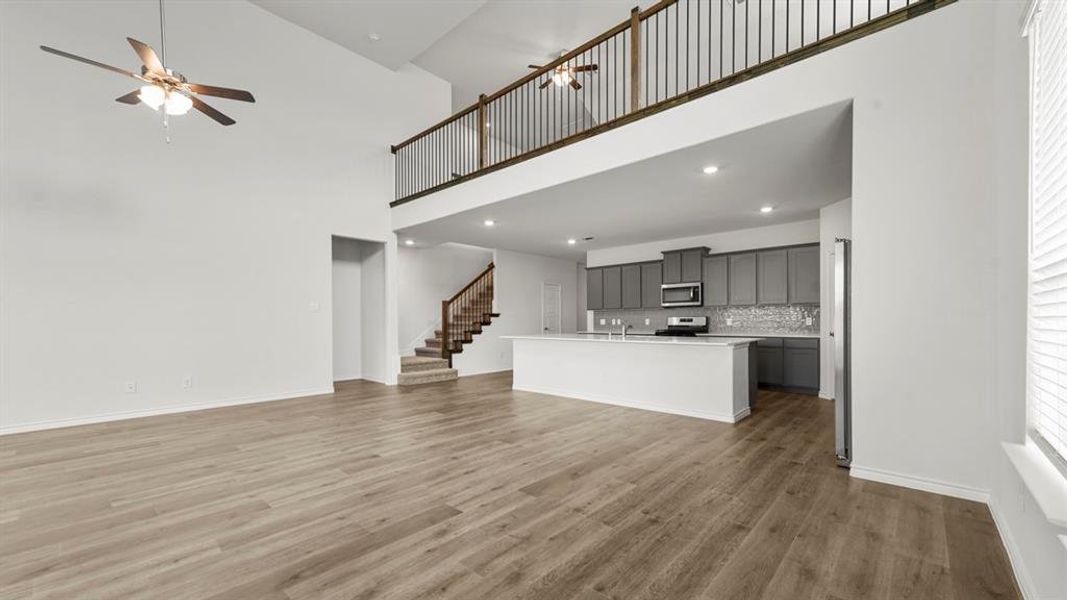Spacious, unfurnished interior of a new home in Lilybrooke at Legacy Hills, Celina (Image 28). Spacious, unfurnished interior of a new home in Lilybrooke at Legacy Hills, Celina (Image 28).