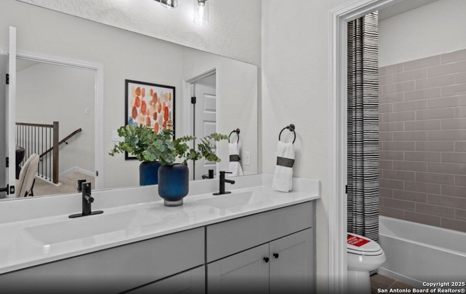 Furnished interior view inside a new home in Veranda: Premier, San Antonio (Image 2). Furnished interior view inside a new home in Veranda: Premier, San Antonio (Image 2).