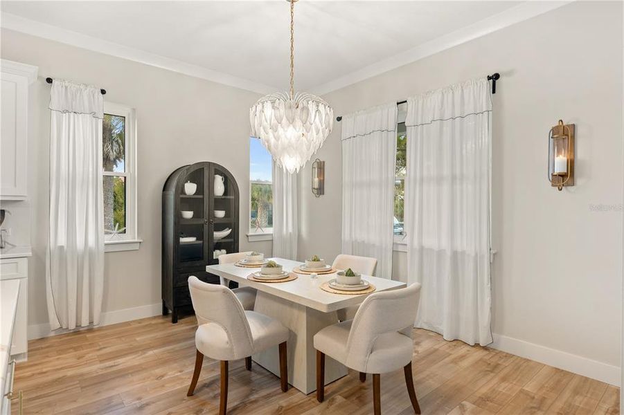 Furnished interior view inside a new home in , Flagler Beach (Image 18).