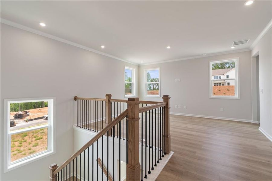 Spacious, unfurnished interior of a new home in Tiberon Woods, Cumming (Image 30).
