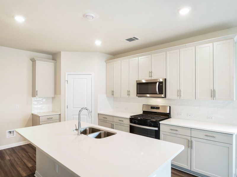 Cook your favorite meal in this beautiful kitchen.