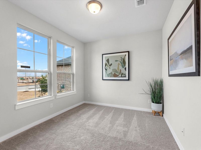 Spacious, unfurnished interior of a new home in Mason Woods, Cypress (Image 13).