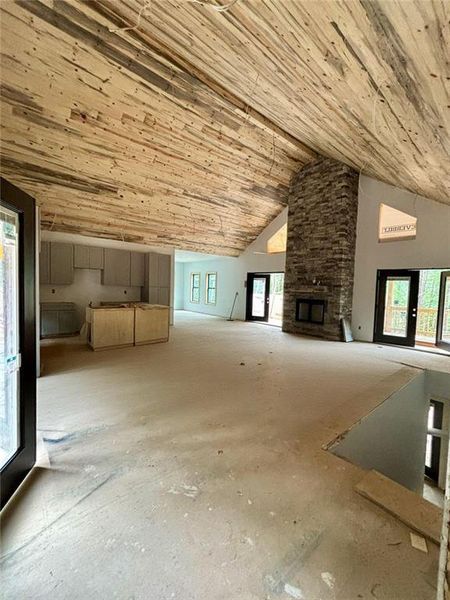 In-progress construction of a new home in , Ellijay, GA (Image 8). In-progress construction of a new home in , Ellijay, GA (Image 8).