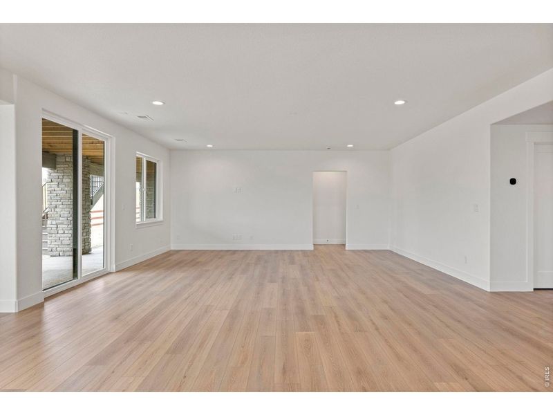 Spacious, unfurnished interior of a new home in RainDance, Windsor (Image 38).