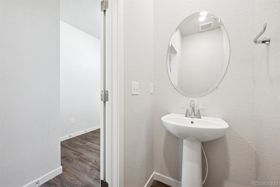 Furnished interior view inside a new home in The Aurora Highlands, Aurora (Image 8).