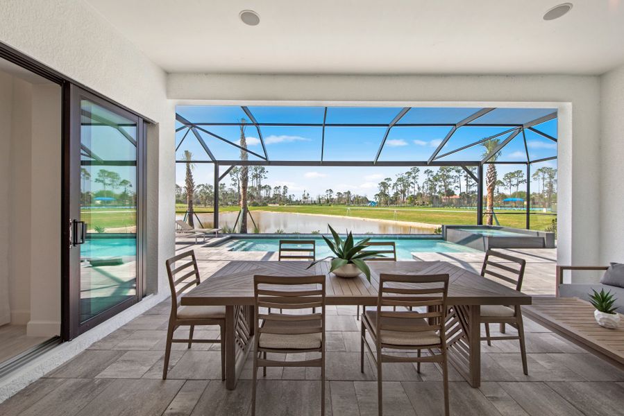 Premier Outdoor Living Area