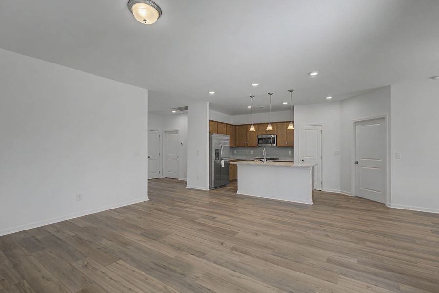 Spacious, unfurnished interior of a new home in The Oaks, Clarksville (Image 16). Spacious, unfurnished interior of a new home in The Oaks, Clarksville (Image 16).
