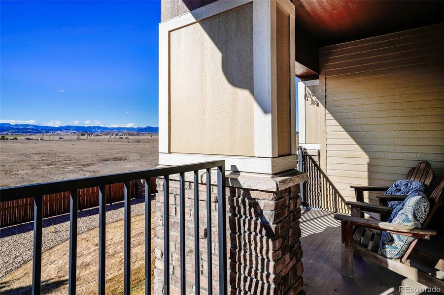 Private Upper Balcony