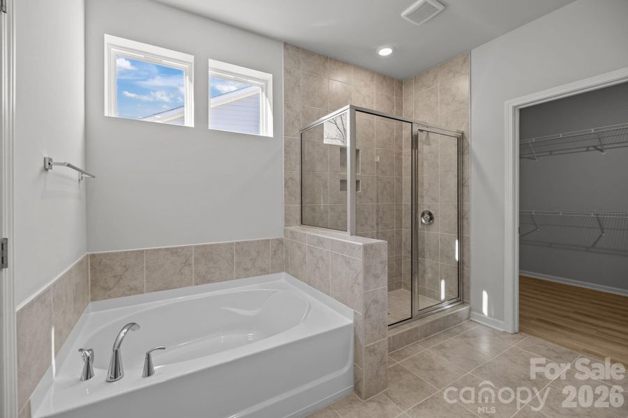 Furnished interior view inside a new home in Cottages at Wingate, Wingate (Image 7). Furnished interior view inside a new home in Cottages at Wingate, Wingate (Image 7).