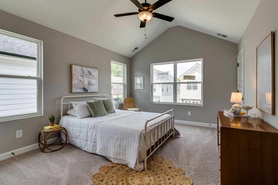 Representative furnished interior of a home built from the Gayle by Parkside Builders in The Parks of Mill Town, Chattanooga (Image 15).