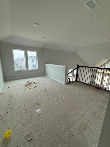 In-progress construction of a new home in Bridgeland 45', 50', 70', Cypress, TX (Image 12).