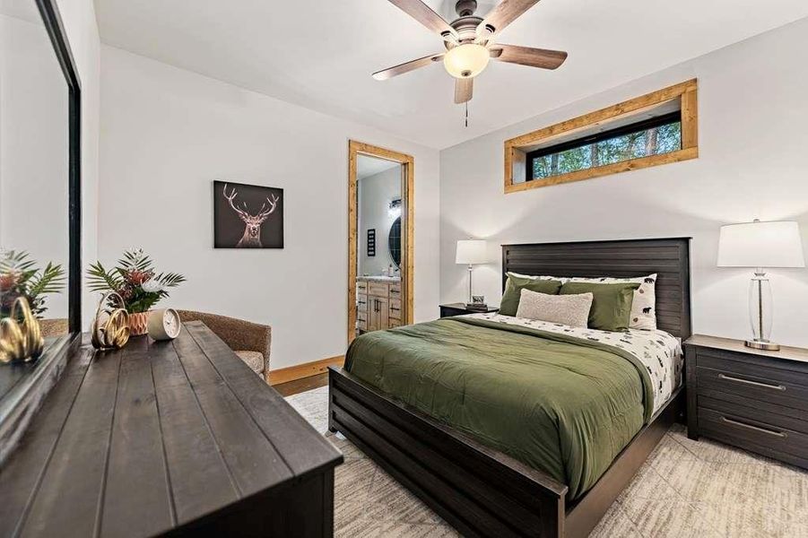 Furnished interior view inside a new home in , McCaysville (Image 46).