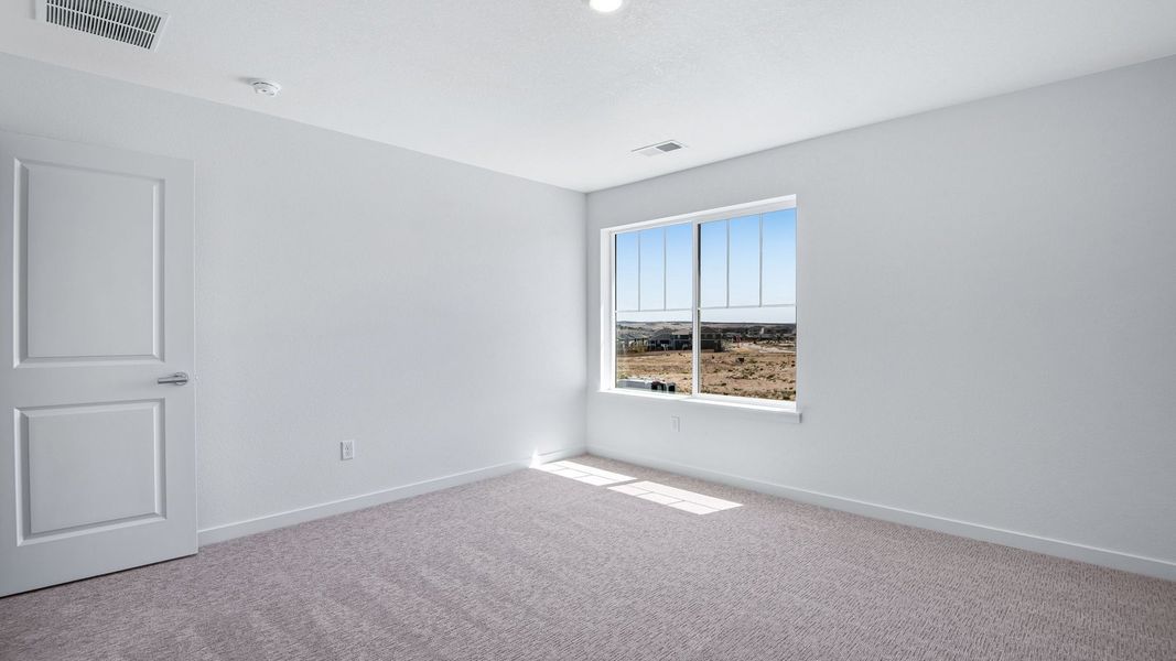 Spacious, unfurnished interior of a new home in Trails at Crowfoot, Parker (Image 41).