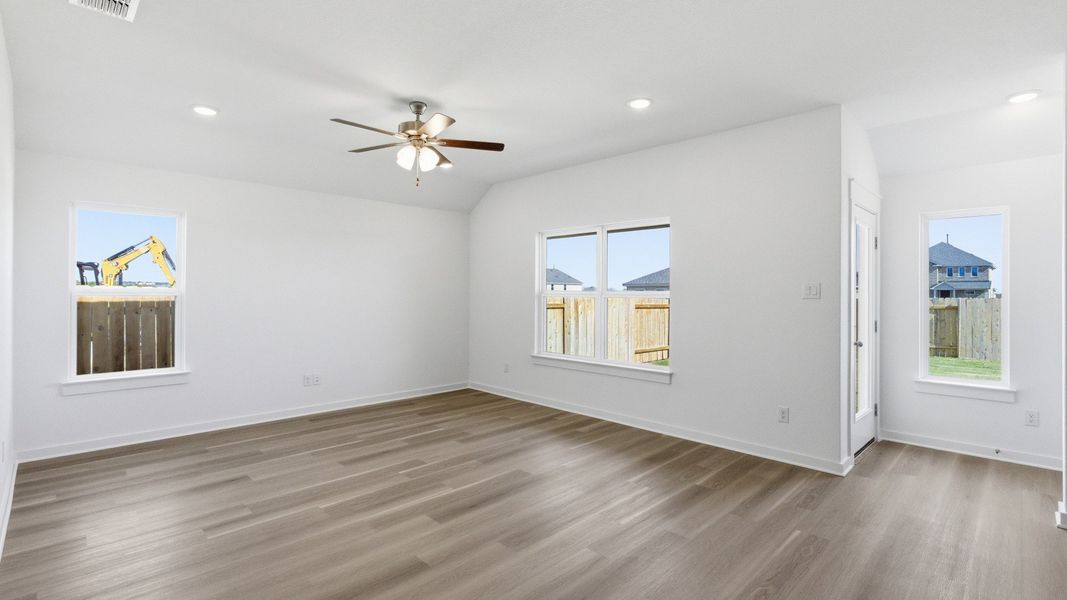 Furnished interior view inside a new home in Infinity Square, Kyle (Image 6).