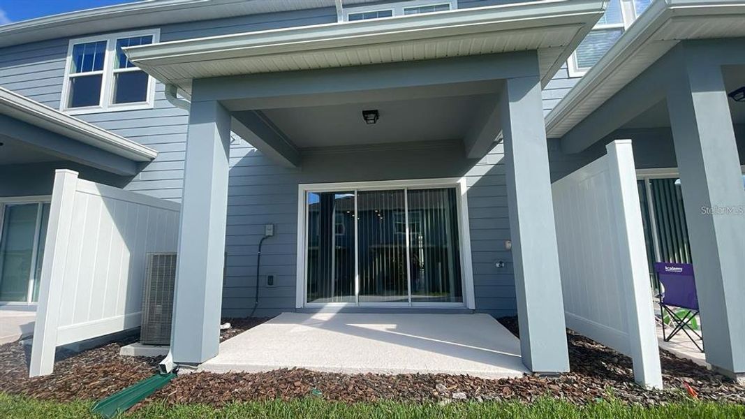 Exterior details and patio area of a home in , Davenport (Image 2). Exterior details and patio area of a home in , Davenport (Image 2).