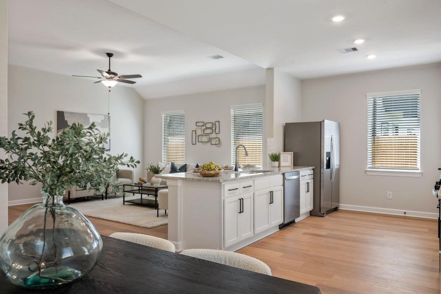 Furnished interior view inside a new home in Magnolia Woods, Magnolia (Image 20).