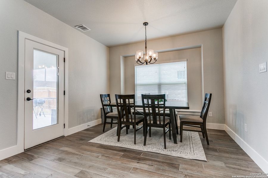 Furnished interior view inside a new home in West Pointe Gardens, San Antonio (Image 16). Furnished interior view inside a new home in West Pointe Gardens, San Antonio (Image 16).