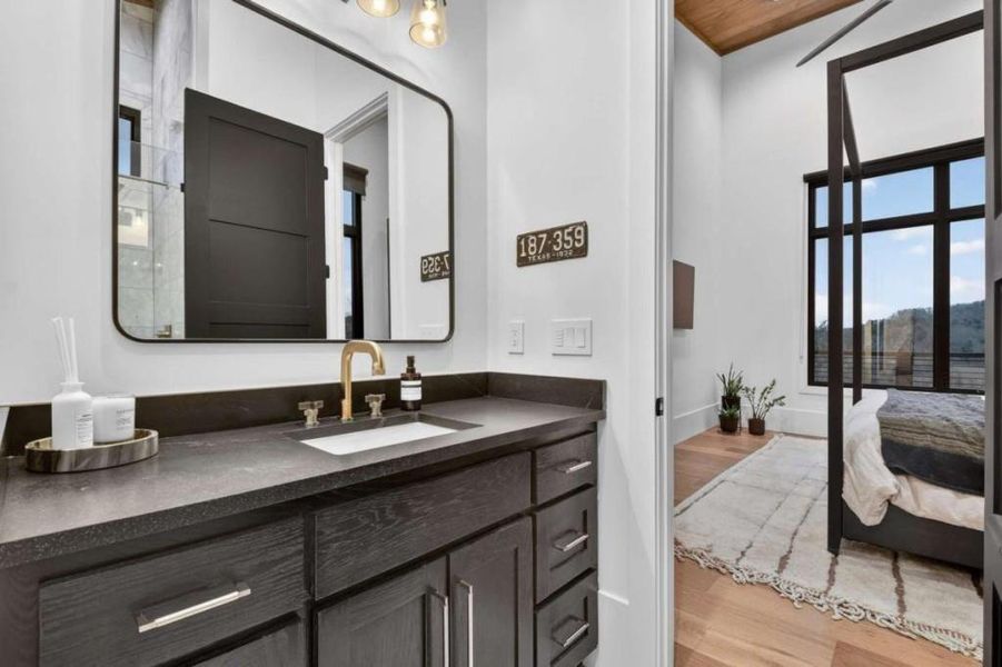 Furnished interior view inside a new home in , Mineral Bluff (Image 43).