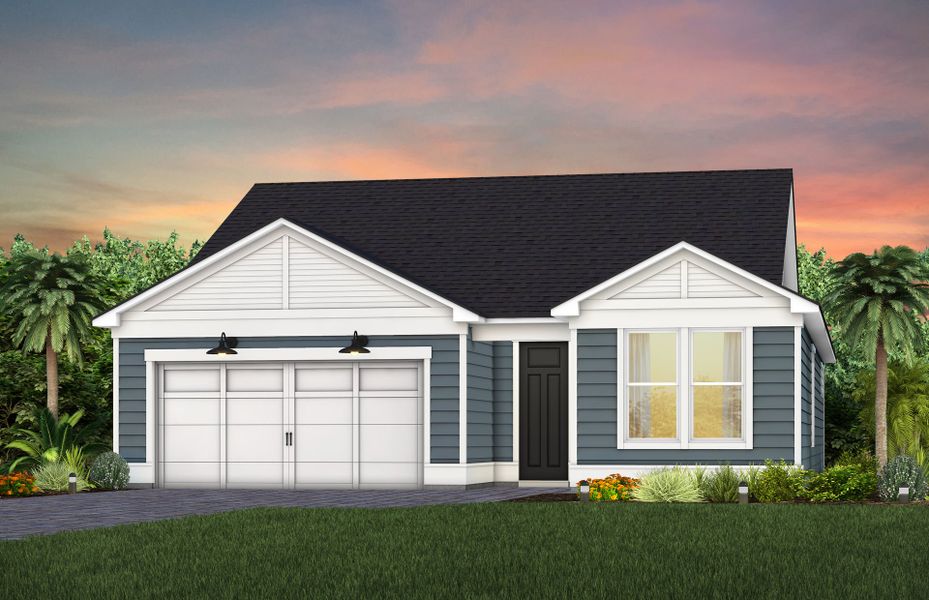 Representative exterior photo of a completed home built from the Prestige by Del Webb in Del Webb Saint Johns, St. Johns, FL (Image 22).