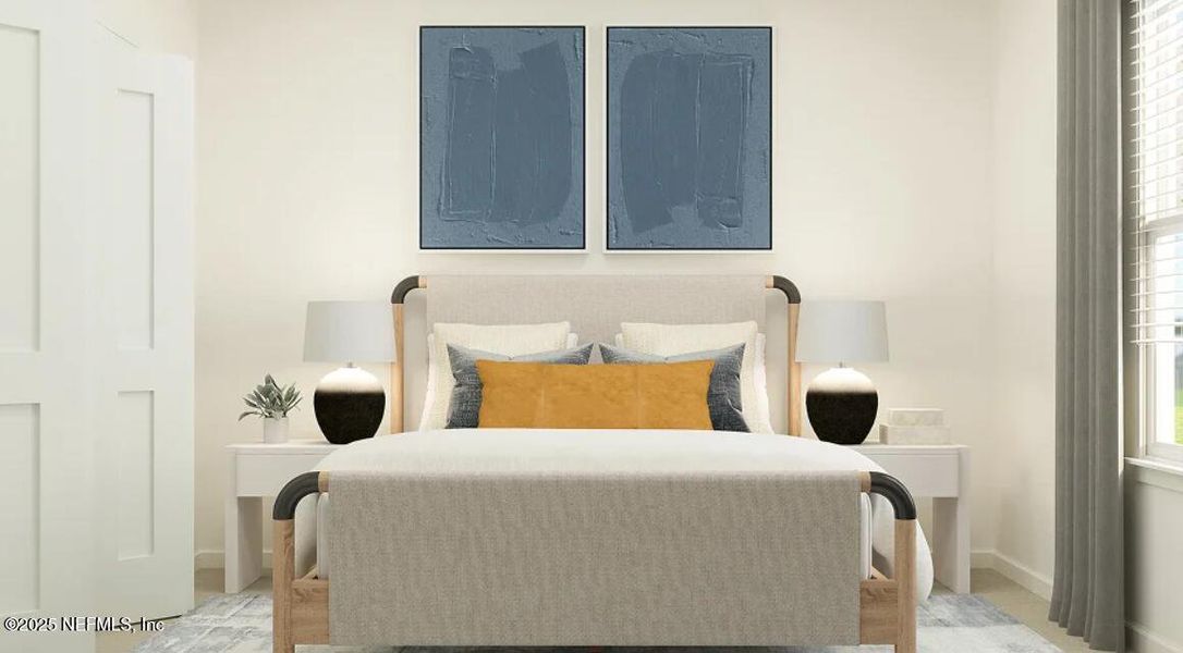 Furnished interior view inside a new home in Tributary: Tributary Royal Collection, Yulee (Image 12).