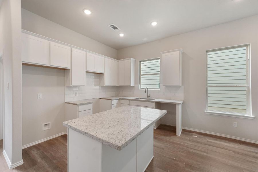 Furnished interior view inside a new home in , Willis (Image 15).