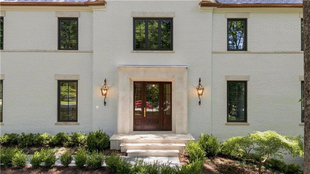 Exterior details and patio area of a home in , Atlanta (Image 32).