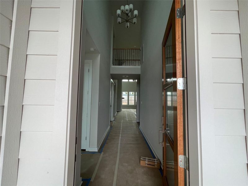 Front Entry & Foyer of Home
