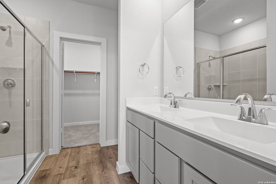 Furnished interior view inside a new home in Applewhite Meadows, San Antonio (Image 9).