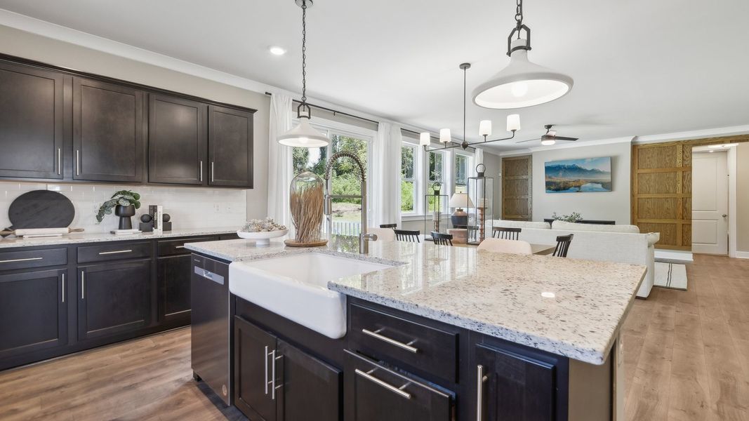 Representative furnished interior of a home built from the Jamestown by D.R. Horton in Fountain View, Ormond Beach (Image 17).