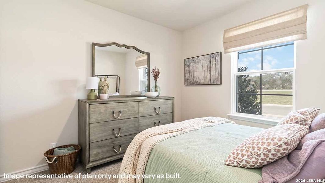 Furnished interior view inside a new home in The Birch at Spencer Ranch, Boerne (Image 31).