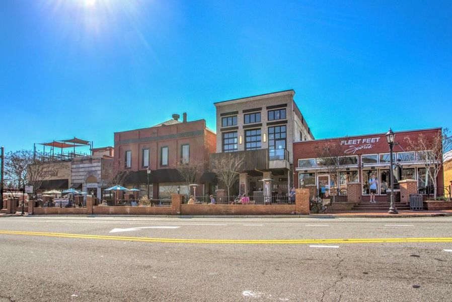 Front exterior of a new home in , Lawrenceville, GA, highlighting curb appeal (Image 28).
