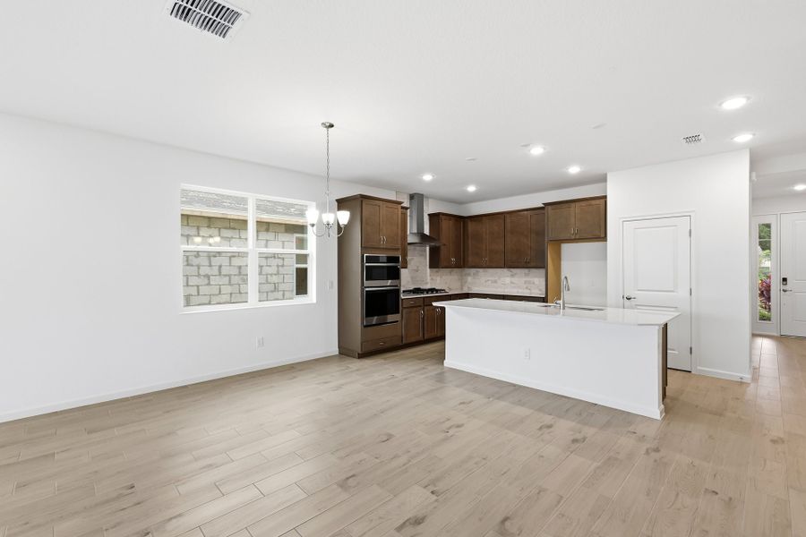 Furnished interior view inside a new home in Summerbrooke, Mount Dora (Image 5).