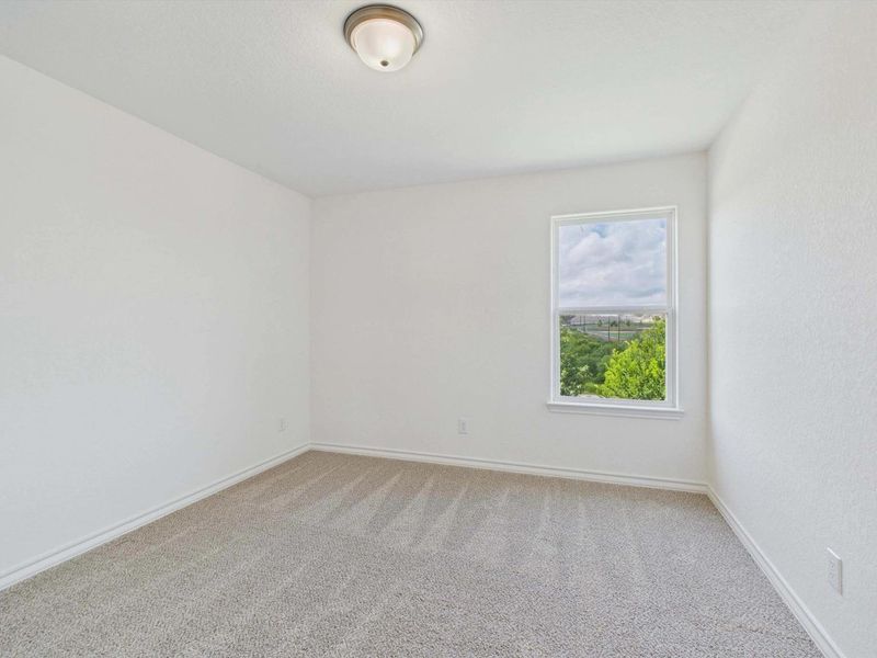 Representative unfurnished interior of a home built from the The Danbury I by Davidson Homes LLC in The Reserve at Potranco Oaks, Castroville (Image 21).
