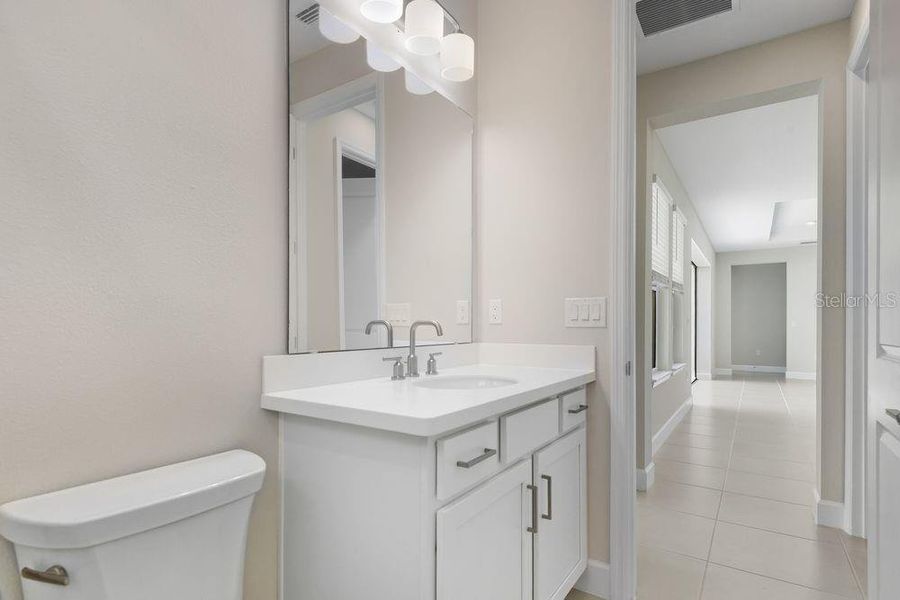 Furnished interior view inside a new home in Ardisia Park, New Smyrna Beach (Image 15).
